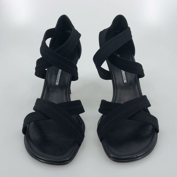 Donald J Pliner Black Jula Strappy Heeled Sandals - Picture 3 of 11